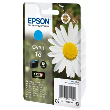 Epson Daisy pack individual cian 18 tinta Claria Home