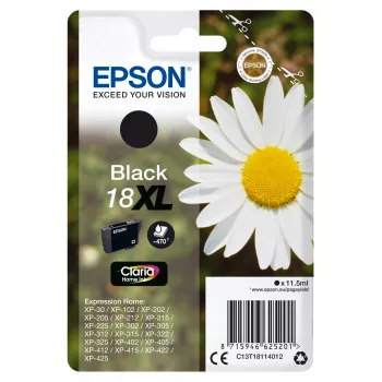 Epson Daisy pack individual negro 18XL tinta Claria Home