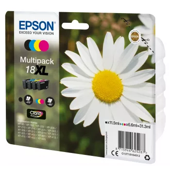 Epson Daisy multipack 4 colores 18XL tinta Claria Home