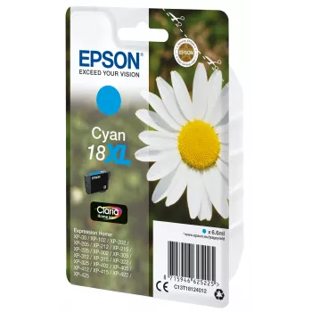 Epson Daisy pack individual cian 18XL tinta Claria Home