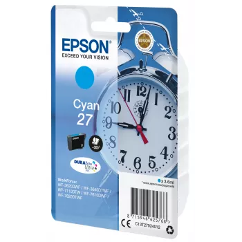Epson Alarm clock pack individual cian 27 tinta DURABrite Ultra