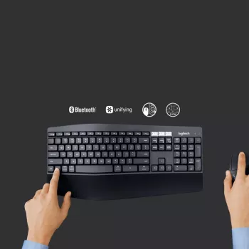 LOGITECH Wireless Combo MK850 Performance 2,4 GHz - QWERTZ alemán