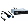Lector de tarjetas Inter-Tech CI-01 USB 3.2 Gen 1 interno negro