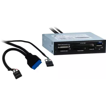 Lector de tarjetas Inter-Tech CI-01 USB 3.2 Gen 1 interno negro
