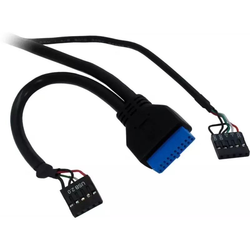 Lector de tarjetas Inter-Tech CI-01 USB 3.2 Gen 1 interno negro