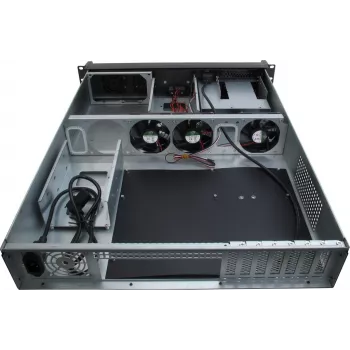 Carcasa de servidor Inter-Tech IPC 2U-2098-SL rack negro