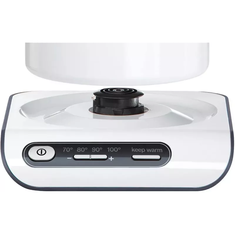 Hervidor eléctrico Bosch TWK8611P 1,5 L 2400 W antracita, acero inoxidable, blanco