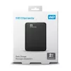 Almacenamiento portátil WESTERN DIGITAL - WD Elements - 2TB - USB-A 3.0