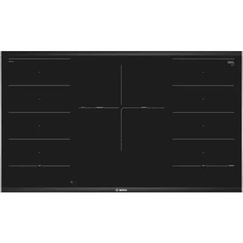 Placa de cocina Bosch Serie 8 PXV975DC1E negra integrable 90 cm zona placa de inducción 5 zona(s)