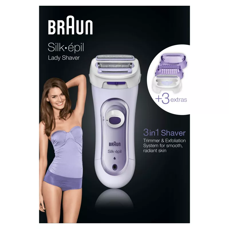 Braun Silk-épil LS 5560 1 cabezal morado