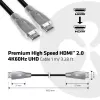 Club 3D CAC-1311 cable Premium High Speed HDMI 2.0, 4K60Hz, macho/macho, 1 m, negro