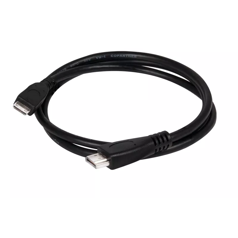 Club 3D CAC-1350 cable de Mini HDMI a HDMI 2.0, 4K60Hz, macho/macho, 1 m, negro