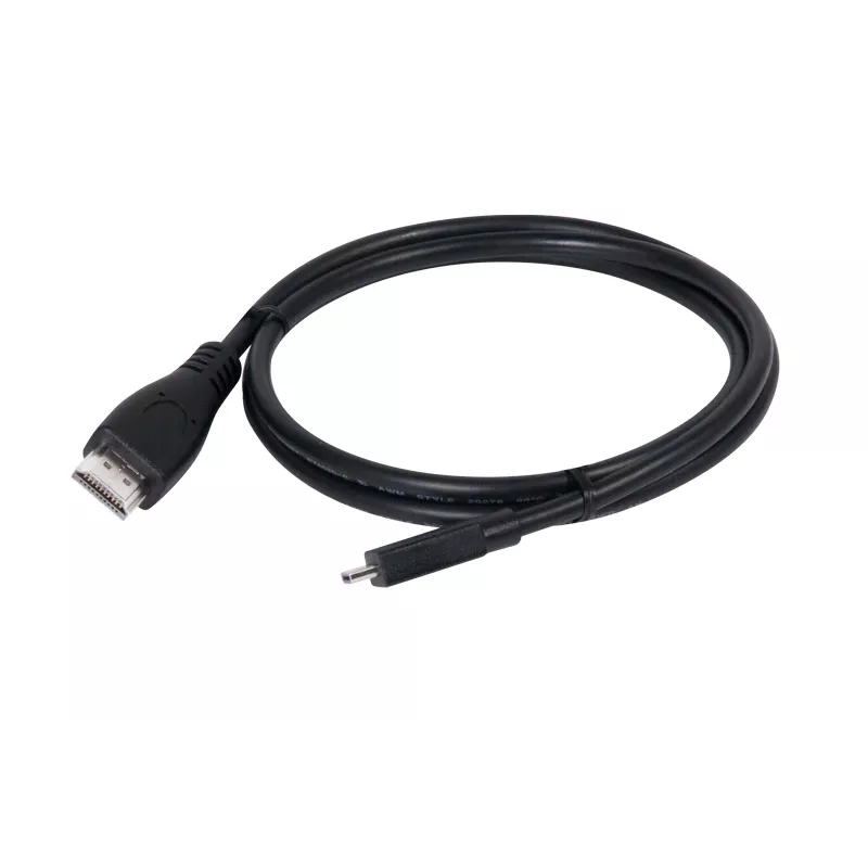 Club 3D CAC-1351 cable de Micro HDMI a HDMI 2.0, 4K60Hz, macho/macho, 1 m, negro
