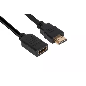 Club 3D CAC-1321 cable alargador High Speed HDMI 2.0, 4K60Hz, macho/hembra, 3 m, negro