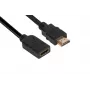 Club 3D CAC-1321 cable alargador High Speed HDMI 2.0, 4K60Hz, macho/hembra, 3 m, negro