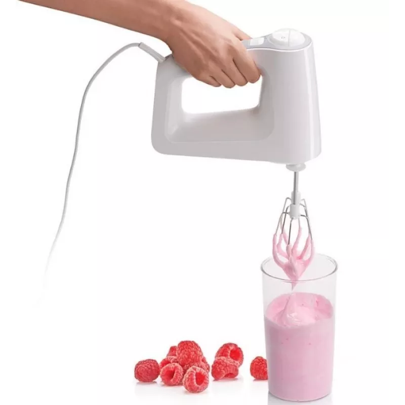 Batidora de mano Braun HM 3135 WH 500 W gris, blanco
