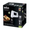 Batidora de mano Braun HM 3135 WH 500 W gris, blanco