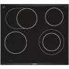 Placa de cocción Bosch Serie 8 PKN675DP1D negra, acero inoxidable de encastre placa vitrocerámica 4 zona(s)