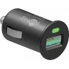 Adaptador de carga para coche Goobay 18 W Quick Charge 3.0 negro