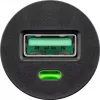 Adaptador de carga para coche Goobay 18 W Quick Charge 3.0 negro