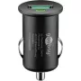 Adaptador de carga para coche Goobay 18 W Quick Charge 3.0 negro
