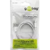 Cable de carga y sincronización Lightning USB Goobay 72905