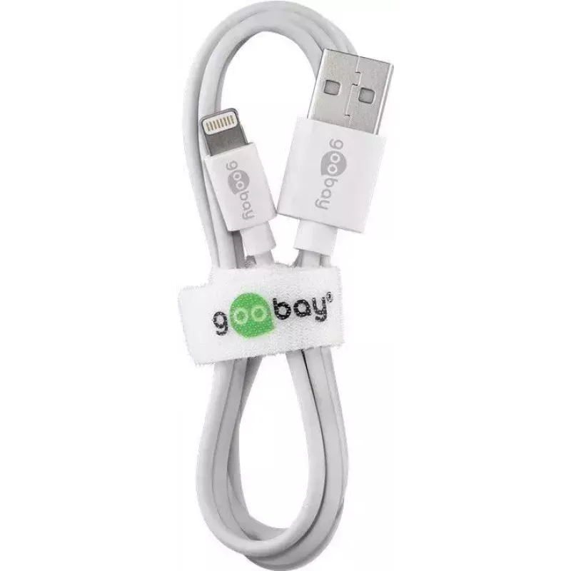 Cable de carga y sincronización Lightning USB Goobay 72905