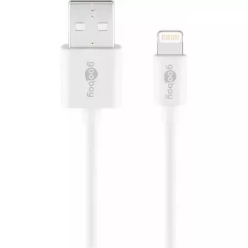 Cable de carga y sincronización Lightning USB Goobay 72905
