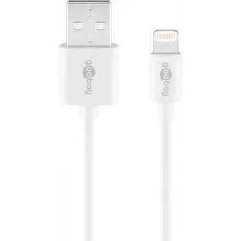 Cable de carga y sincronización Lightning USB Goobay 72909