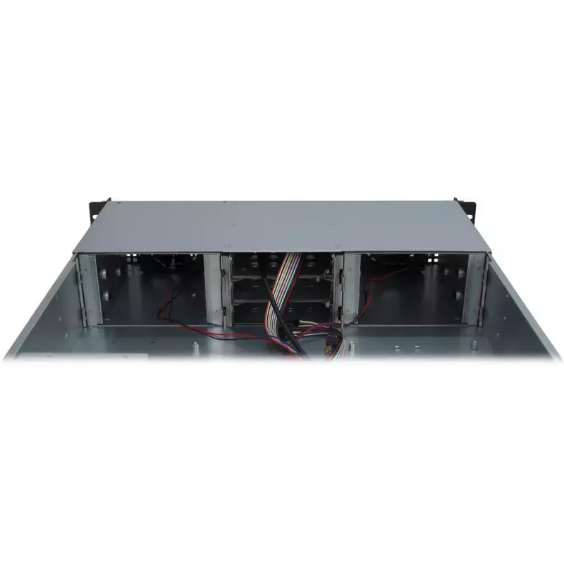 Caja de servidor Inter-Tech 2U-20240 rack negra