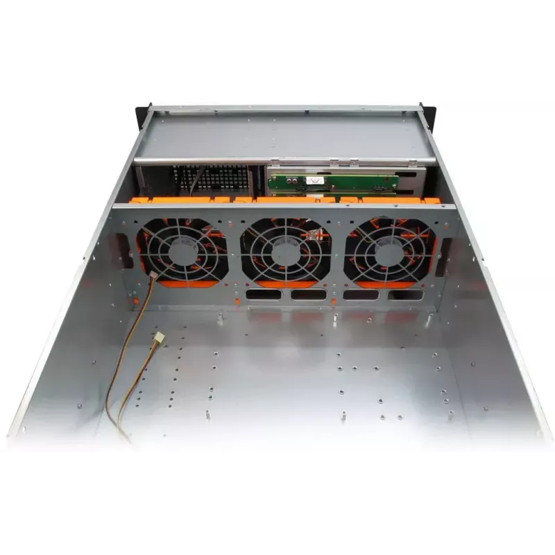 Caja de servidor Inter-Tech IPC 4U-4410 rack negra