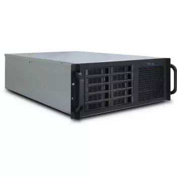 Caja de servidor Inter-Tech IPC 4U-4410 rack negra