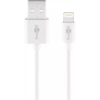 Goobay Cable de carga y sincronización Lightning USB 2 m Lightning USB A