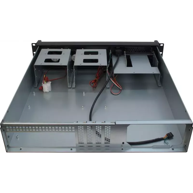 Caja de servidor Inter-Tech 2U-2098-SK rack negra