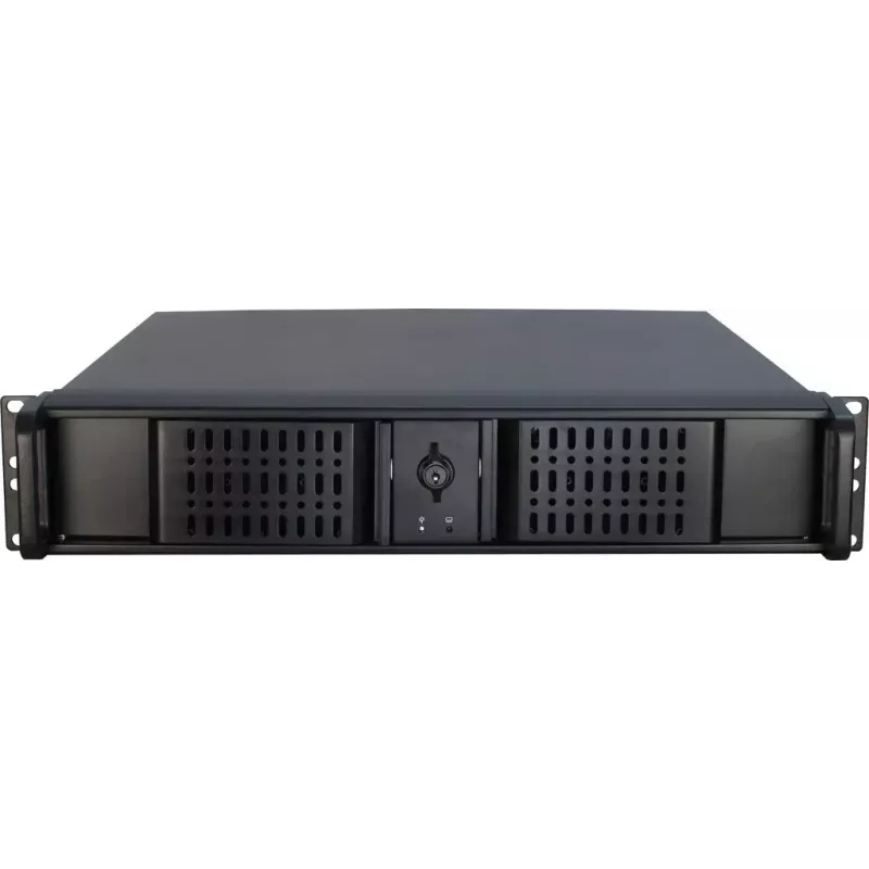 Caja de servidor Inter-Tech 2U-2098-SK rack negra