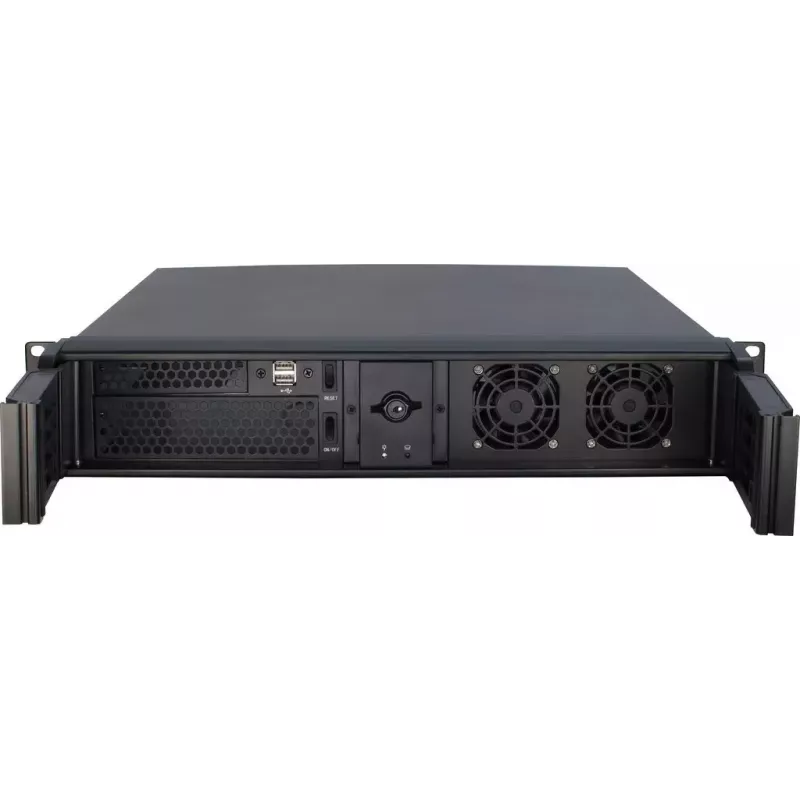 Caja de servidor Inter-Tech 2U-2098-SK rack negra