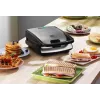 Tefal Snack Collection SW852D Sandwichera 700 W negra, acero inoxidable