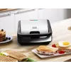 Tefal Snack Collection SW852D Sandwichera 700 W negra, acero inoxidable