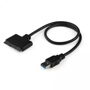 StarTech.com Cable SATA a USB con UASP, negro, 6 Gbit/s, CE, FCC, 0 – 60 °C, -10 – 70 °C, 49 mm