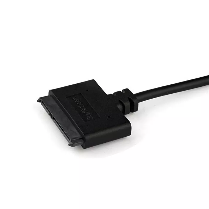 StarTech.com Cable SATA a USB con UASP, negro, 6 Gbit/s, CE, FCC, 0 – 60 °C, -10 – 70 °C, 49 mm