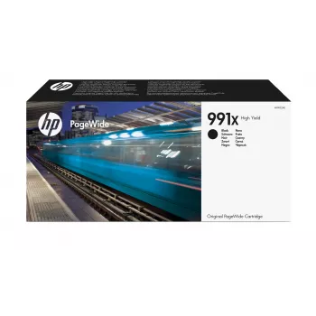 HP 991X Cartucho de tinta original PageWide de alta capacidad, negro, 1 ud., 20000 páginas