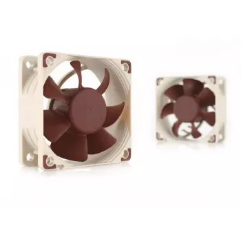 Noctua Ventilador NF-A6x25 PWM 60 mm, 12 V, 550–3000 RPM, 29,2 m³/h, 19,3 dB