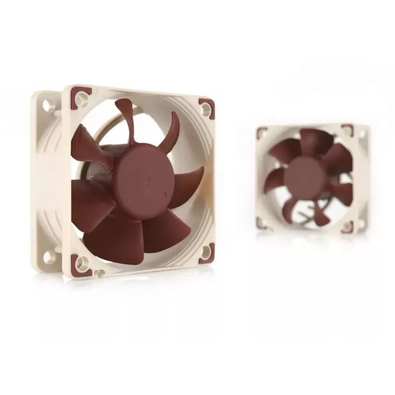Noctua Ventilador NF-A6x25 PWM 60 mm, 12 V, 550–3000 RPM, 29,2 m³/h, 19,3 dB