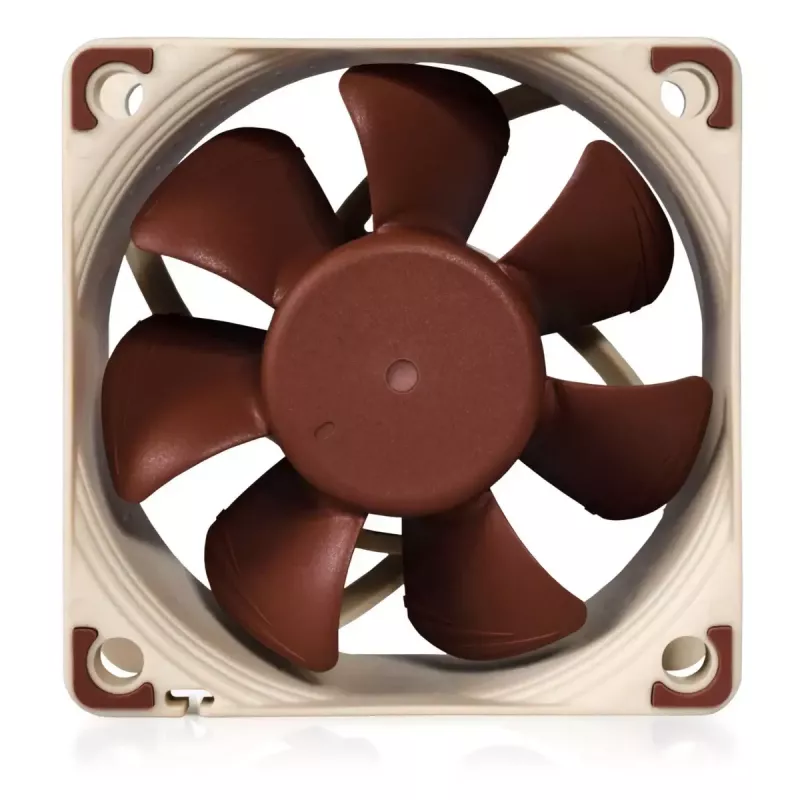 Noctua Ventilador NF-A6x25 PWM 60 mm, 12 V, 550–3000 RPM, 29,2 m³/h, 19,3 dB