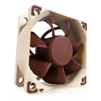 Noctua Ventilador NF-A6x25 PWM 60 mm, 12 V, 550–3000 RPM, 29,2 m³/h, 19,3 dB