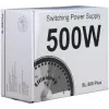 INTER-TECH Fuente de alimentación SL-500 Plus 500W ATX