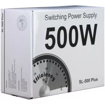 INTER-TECH Fuente de alimentación SL-500 Plus 500W ATX