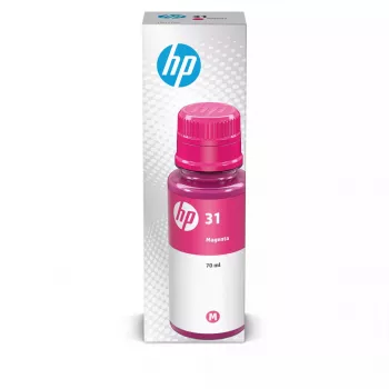 Botella de tinta HP 31 magenta original 1VU27AE