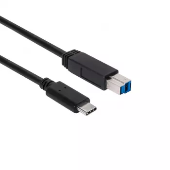 Cable CLUB3D USB 3.1 Gen2 Type-C a Type-B macho/macho, 1 m / 3.3 ft