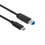 Cable CLUB3D USB 3.1 Gen2 Type-C a Type-B macho/macho, 1 m / 3.3 ft